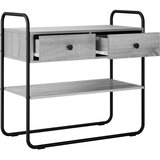  Konzolna stolica Siva Sonoma 100 x 40 x 75 cm Konstruirano drvo | Eponuda.ba