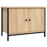 Maison Chic TV omarica - TV stojalo - Televizijska omarica z vrati sonoma hrast 60x35x45 cm inženirski les, (21701170) | Shoptok.si
