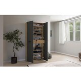 MID.YOU OMARA ZA ČEVLJE antracit, hrast artisan | Shoptok.si