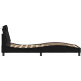  Okvir kreveta Viana s LED-om bez madraca crni 80 x 200 cm | shoptok.hr