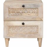  Noćni ormar Bijela 40 x 33 x 46 cm Konstruirano drvo | shoptok.hr