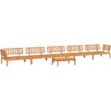  6-dijelni set vrtnih sofa od paleta od masivnog drva bagrema | shoptok.hr