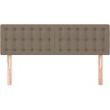  Uzglavlja smeđesiva 144x5x78/88 cm od tkanine | shoptok.hr
