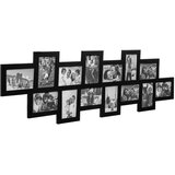  Okvir za 14 fotografija (crni) | shoptok.hr