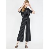 Koton Women's Black Striped Trousers | shoptok.hr