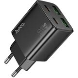 hoco. Punjač 2xUSB-A 2xUSB-C 30W N56 crni | Eponuda.ba