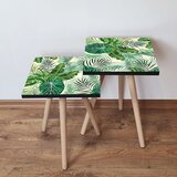 Hanah home 2Shp98 - Green GreenCream Nesting Table (2 Pieces) | ePonuda.com