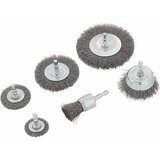 Lux Tools Četka za bušilicu 6-DJELNI SET OD ČELIKA | shoptok.hr