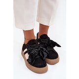 Boto Women's Sneakers With Suede Bow Black Ashlyn | shoptok.hr