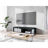 P & B nizka omarica lowa, črna, vzorec ribje kosti, led | Shoptok.si