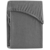 AmeliaHome Plahta s gumom Ruby 80-90x200 cm, siva | shoptok.hr