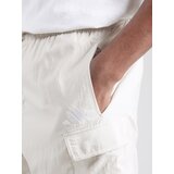 Adidas Športne hlače 'Essentials' svetlo bež / bela | Shoptok.si