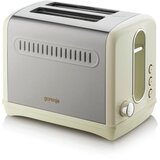 Gorenje T1100CLI Toster, 2 kriške, 1100 W, Retro, Šampanjac | ePonuda.com