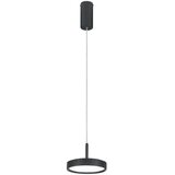  Ondaluce - LED luster na sajli NINA LED/20W/230V Ø 19 cm crna | Eponuda.com