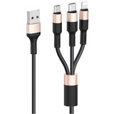 hoco. Kabal USB-A na Lightning, micro USB, USB-C 1m | Eponuda.ba