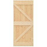  Vrata NARVIK Prirodna 80 x 210 cm Čvrsta borovina | shoptok.hr