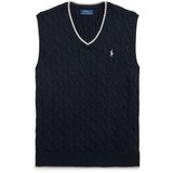 Polo Ralph Lauren Pleteni prsluk mornarsko plava Cijene