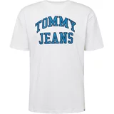 Tommy Jeans Majica modra / črna / bela