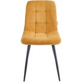 Boxxx STOL, kovina, tekstil črna, barve karija | Shoptok.si