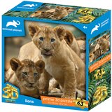 ANIMAL PLANET super 3D Puzzle Lavovi 63 delova Cene