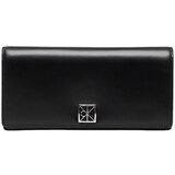 Calvin Klein Jeans Denarnice EMBLEM HW PEBBLE LONG BIFOLD LV04F1129G Črna Cene