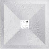 Astral stone tuš kada 90x90 - liveni mermer bela Cene