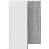  Zidni kuhinjski ormarić s policom Siva Sonoma 57 x 57 x 80 cm | shoptok.hr