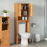  Kabinetska WC VIGO Smeđa i medena smeđa 60 x 27 x 161 cm | shoptok.hr