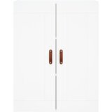 Visoka komoda bijela 69,5x34x180 cm konstruirano drvo | shoptok.hr