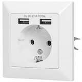 megaM Vgradna šuko vtičnica + 2xUSB Cene