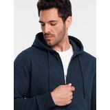 Ombre BASIC men's cotton stretch sweatshirt - navy blue | Eponuda.ba