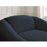 Bobochic Paris Temno moder fotelj iz tkanine bouclé Tina – | Shoptok.si