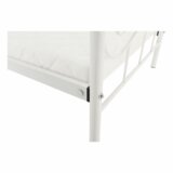 Kondela Kovinska postelja, bela, 90x200, DAINA | Shoptok.si