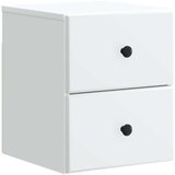  Noćni ormarić za montažu na zid 2 pcs Bijela 34 5 x 33 x 40 cm | shoptok.hr