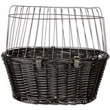 Trixie košara za na kolo črna - D 50 x Š 35 x V 41 cm | shoptok.hr