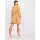 Italy Moda Dress-DHJ-SK-15626.83-camel | Shoptok.si