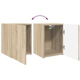  Set TV komoda Zidne 3 pcs Sonoma hrast Konstruirano drvo | shoptok.hr