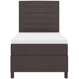  s opruga kutije Tamno smeđa 90 x 200 cm tkanina | shoptok.hr