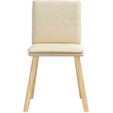  Jedilni stoli 6 kosov krem blago, (21822674) | Shoptok.si