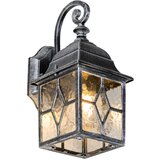 QAZQA Romantična zunanja stenska svetilka starinsko srebro - London | Shoptok.si