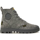 Palladium Pampa Hi Merino Grey Siva | shoptok.hr