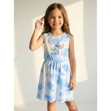 Sinsay Pamučna haljina od trenirke s printom Stitch | shoptok.hr