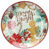 Tognana novogodišnji tanjir za posluživanje Gingerbread 30cm