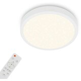 Lesnina XXXL Briloner 3701-016 - LED prigušiva stropna svetiljka RUNA LED/18W/230V bela + daljinski upravljač | Eponuda.com