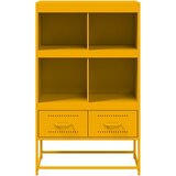  Visoka komoda boja senfa 68x39x111,5 cm od čelika | Eponuda.ba