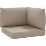  The Living Store Blazine za kavč iz palet 3 kosi taupe blago - Blazina Za Palete, (21445335) | Shoptok.si