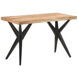  Blagovaonski stol 120 x 60 x 76 cm od masivnog bagremovog drva | Eponuda.ba