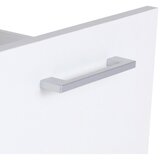Modern Living Nočna Omarica Box, Bela, Barva Hrasta | Shoptok.si