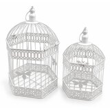  Dekorativni metalni kavezi A1502, 2 komada, Beli | Eponuda.com