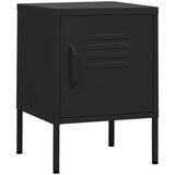 Maison Chic Nočna omarica - Nočna miza črna 35x35x51 cm jeklo, (21690006) | Shoptok.si